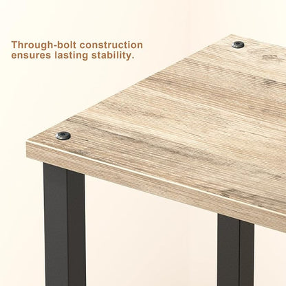 TUTOTAK End Table with Charging Station, Small Side Table with Outlets - Image 8