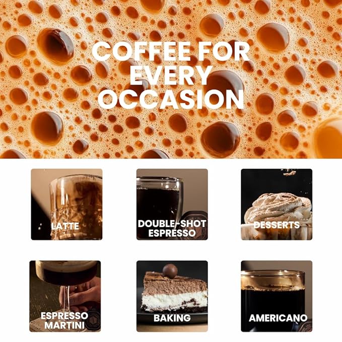 Luxury Instant Espresso - 160mg Caffeine, Hot or Iced Instant Coffees, Cold Brew Coffee, Double Shot Espresso, 12 Counts, 100% Arabica, Sugar Free, No Additives - Original Diamond Brew