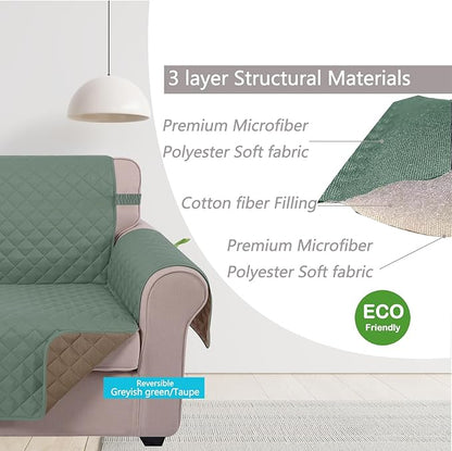 U-NICE HOME Loveseat Sofa Cover - Image 4