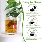 TEARELAE - Guava Leaves Tea Bags - 70 Count - 100% Pure Natural Guava Leaves - Aid in Digestion, Promote Relaxation - Non-GMO - Caffeine-Free