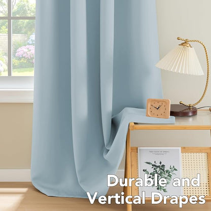 H.VERSAILTEX Blackout Curtains for Bedroom Thermal Insulated Room Darkening - Image 8