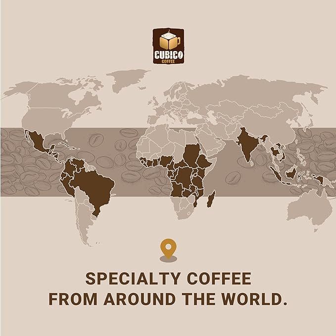 Nicaraguan Coffee, Single Serve Coffee Pods, Premium Nicaragua Segovia Single Origin Fresh Roasted Coffee | K-Cup Compatible Brewers | Cubico Coffee | 10 Count