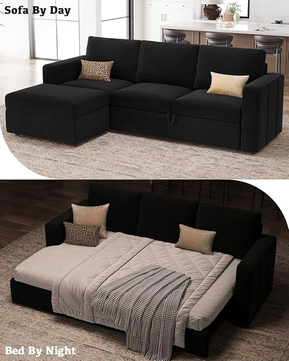 Belffin Modular Sectional Sleeper Sofa - Image 4