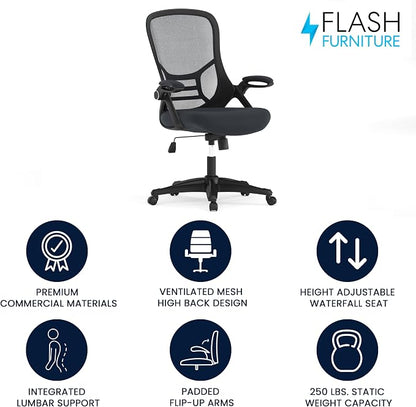 Flash Furniture Porter High-Back Swivel Office Chair - Image 4