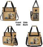 Travel Coffee Maker Carrying Bag Compatible with Keurig K-Mini or K-Mini Plus, Single Serve Coffee Maker Portable Storage Bag with Shoulder Strap(Bag Only)