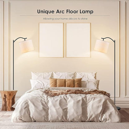 BoostArea Floor Lamp for Living Room, LED Arched Floor Lamps, Modern Standing - Image 6