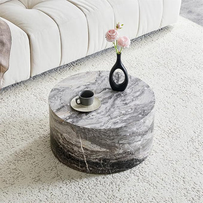 Round Coffee Table Living Room Table - Image 4