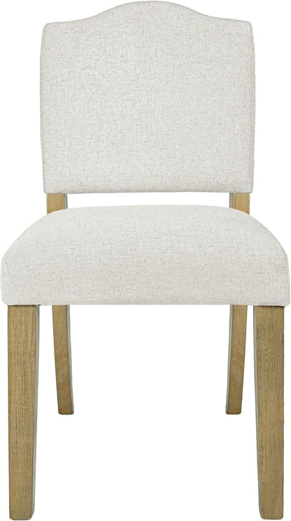 HomePop Open Back Upholstered Dining Chair - Image 4