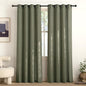NICETOWN Linen Curtains 84 inch Long, Grommet Thick Linen Blend Window by NICETOWN