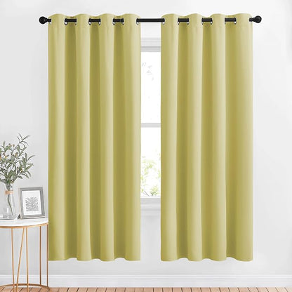 NICETOWN Room Darkening Window Curtains & Drapes 72" Long by NICETOWN