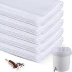 100 Pcs 20" x 20" Commercial Home Cold Brew Coffee Filter Bags with Drawstring, Disposable for Commercial Home Cold Brew Coffee Makers