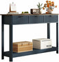 RUSTOWN Fluted Wood Console Table by RUSTOWN
