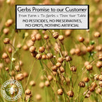 GERBS Flax Seed Meal 2 LBS. Premium Grade | Freshly Harvested & Packaged in Resealable Bulk Bag | Non-GMO, Keto & Paleo Cleared | Improves digestion & Relieves constipation | Gluten Peanut Free