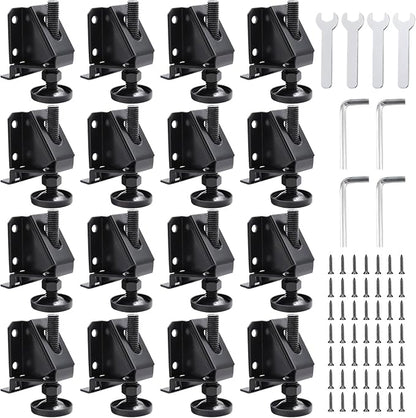 DkOvn Leg Leveler, 16 Pack Heavy Duty Leveling Feet, Adjustable Furniture by DkOvn