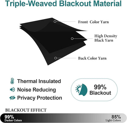 ChrisDowa Small Blackout Curtains - Image 5
