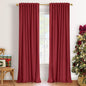 INOVADAY 100% Blackout Linen Curtains by INOVADAY