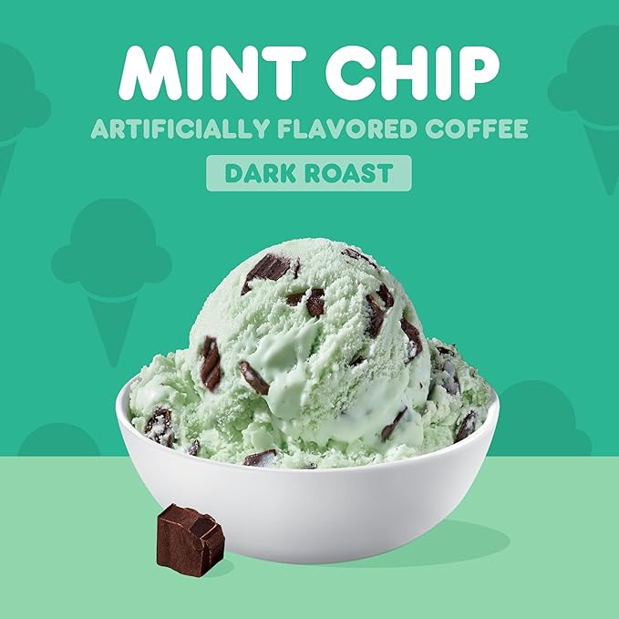 Dunkin’ Mint Chip 11oz Ground Coffee (Pack of 6)