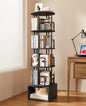 Kalrin 5 Tier Rotating Bookshelf by Kalrin