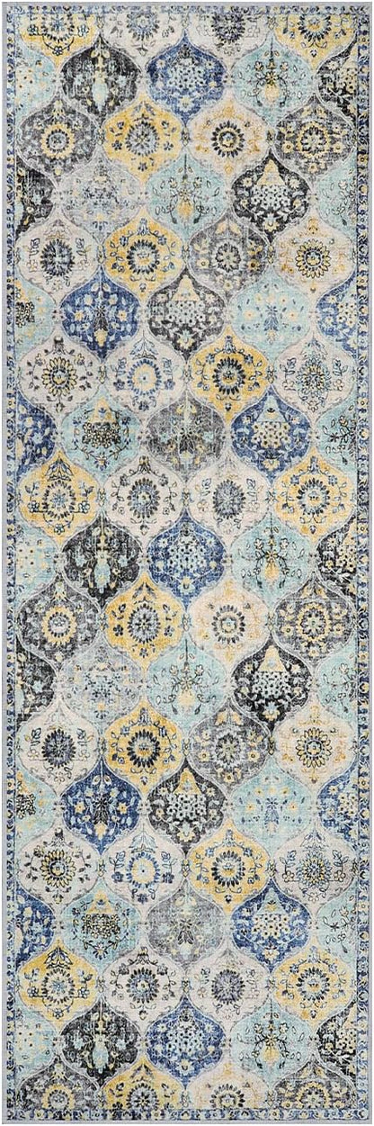 Lahome Moroccan Washable Hallway Runner - Image 3