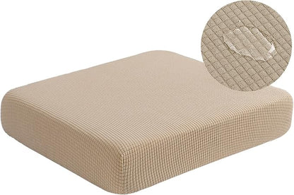 Water Repellent Couch Cushion Covers, Stretch Sofa Seat Slipcover Sets by Unknown