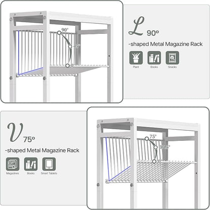 End Table for Small Space, 3-Tier Narrow Side Table - Image 7