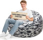 Lukeight Camo Stuffed Animals Storage Bean Bag Chair Cover by Lukeight