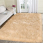 SERISSA Faux Fur Area Rug, 5x8 Feet, Luxury Shaggy Rug by SERISSAHomeDecorCollection
