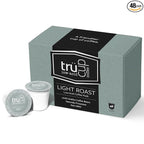 trücup Low Acid Coffee K-Cups - Light Roast - Single Serve Coffee Pods - Can Be Gentle on the Stomach (48 Count)