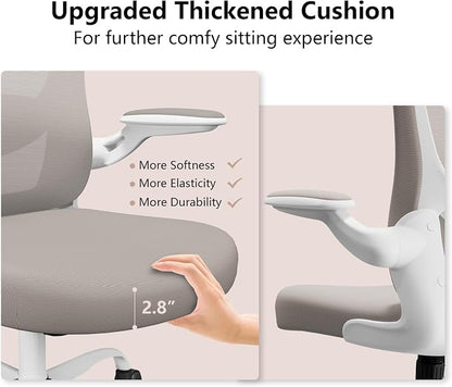 Ergonomic Office Chair, Comfort Swivel Home Office Task Chair, Breathable Mesh - Image 3