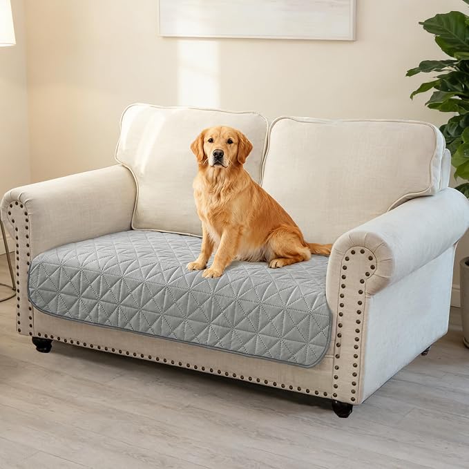 Ameritex Sofa Cover Waterproof for Seats Couch Cover for Dogs Pet Couch Cover - Image 5
