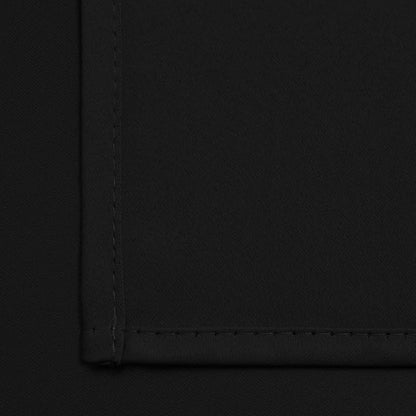 Yakamok Room Darkening Curtains 62x84 inch Length Black-Living Room | 2 panels - Image 6