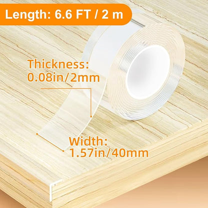1.57 in x 6.6 FT, Self Adhesive Protective Bumper Guards - Image 2