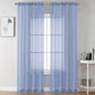 Chyhomenyc Sheer Curtains 90 inches Long 2 Panels by Chyhomenyc
