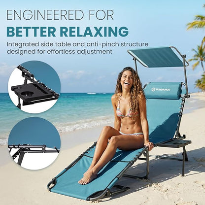 FUNDANGO 400lbs Tanning Chair - Image 8