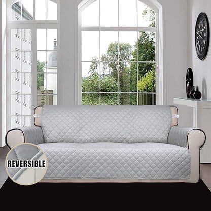 Easy-Going 4 Seater Sofa Slipcover Reversible Sofa Cover Water Resistant Couch - Image 2