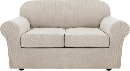 H.VERSAILTEX 3 Piece Stretch Sofa Covers by HVERSAILTEX