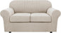 H.VERSAILTEX 3 Piece Stretch Sofa Covers by HVERSAILTEX