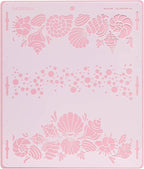 Cake Stencil for Buttercream Cake, Royal Icing, Ganache, Painting, Art and Crafts (Marin)