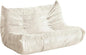 Bean Bag Chair, 2 Seater Lazy Bean Bag Sofa Memory Foam Couch, Giant Bean Bag by Cansunna