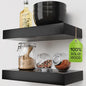 BAOBAB WORKSHOP Solid Wood Floating Shelves by BAOBABWORKSHOP