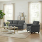 2 Piece Living Room Sofa Sets, Modern 3 Seater Sofa and Armchair Sets, Linen by RedefiningHomeComfort