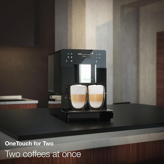 Miele CM 5310 Silence Automatic Coffee Maker - With OneTouch for Two, AromaticSystem, coffee pot, cleaning programs and more, in Tayberry Red