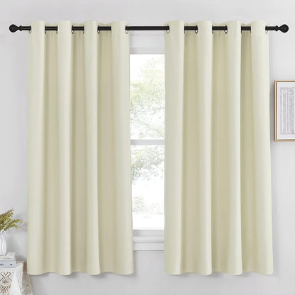 NICETOWN Blackout Beige Curtain by NICETOWN