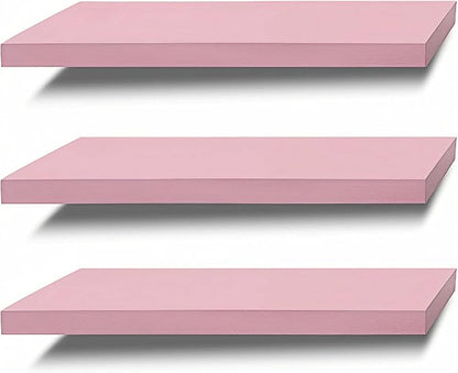 SAUMONIERES Floating Shelves Wall Shelf Solid Wood by Saumonieres