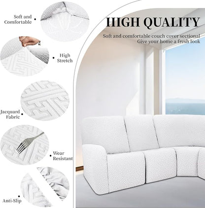 100% Waterproof Sectional Recliner Couch Covers - Image 5
