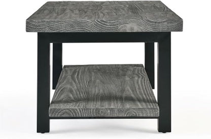 Pomona 42-Inch Rectangular Solid Wood Coffee Table - Image 10