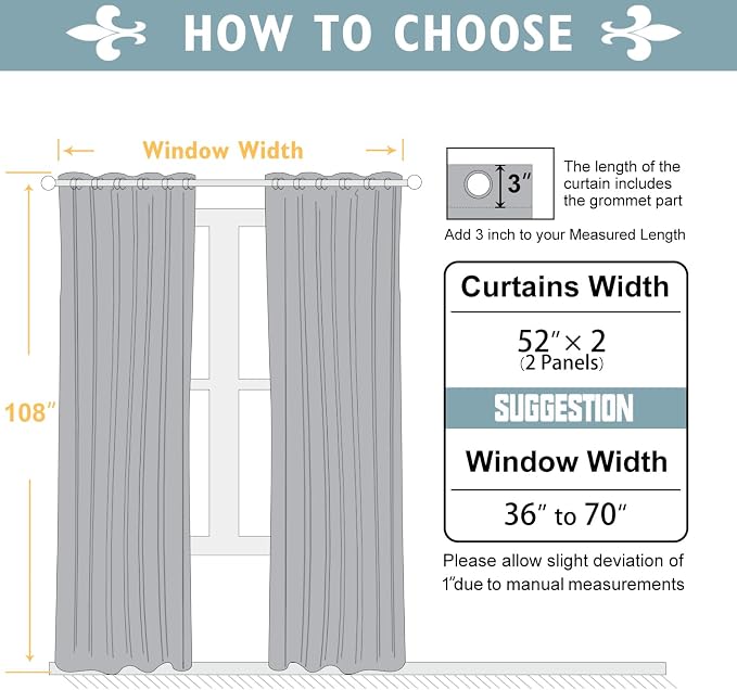 ChrisDowa Room Darkening Curtains - Image 5