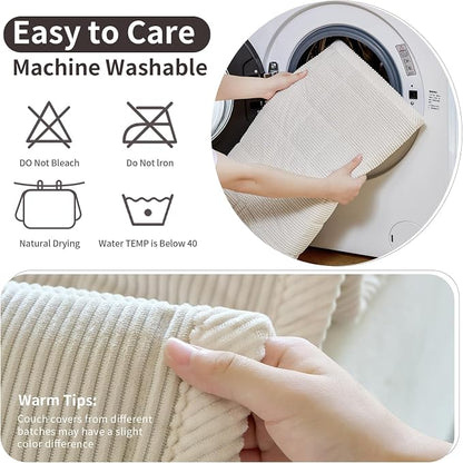 Couch Covers for Dogs Washable, 27.6"x59.1" Non Slip Couch Covers for Loveseat - Image 7