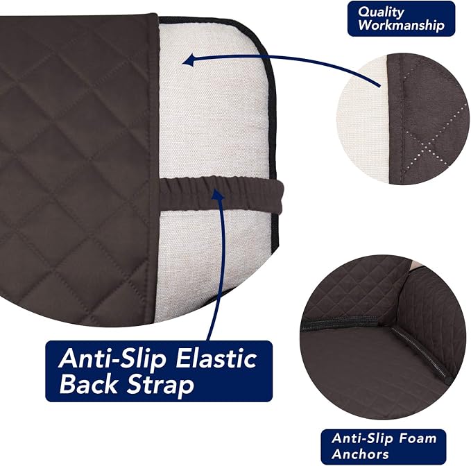 PureFit Reversible Quilted Couch Covers - Image 3