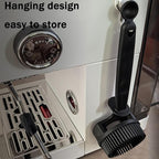 Espresso Cleaning Brush - Espresso Machine Group Head Cleaning Brush - Detachable 360° Silicone Cleaning Bristle Tools for Coffee Machine 58mm Grouphead
